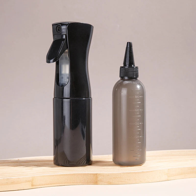 Refillable Spray Bottles with Root Comb Applicator, 2-Pack