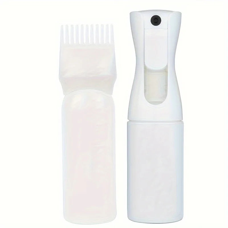 Refillable Spray Bottles with Root Comb Applicator, 2-Pack