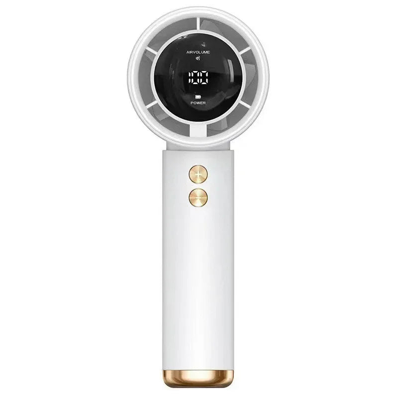 Mini USB Fan, Portable Cooling Desk Fan with Natural Wind, Quiet Personal Fan for Home and Office