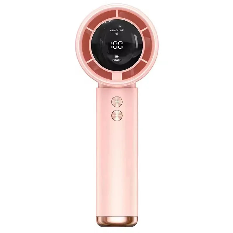 Mini USB Fan, Portable Cooling Desk Fan with Natural Wind, Quiet Personal Fan for Home and Office