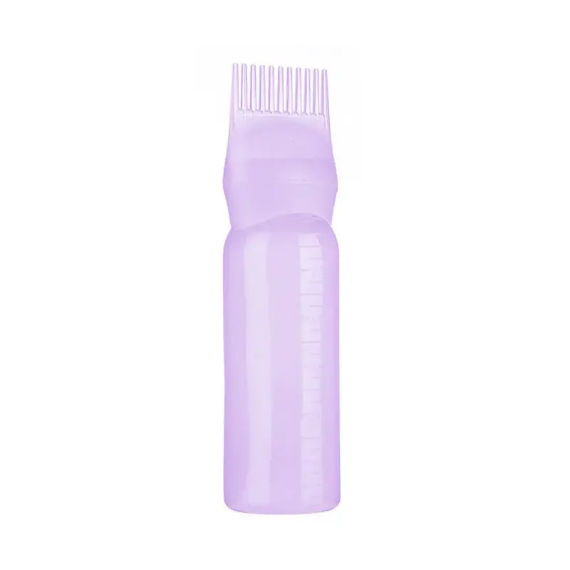 120ml 4.06oz Hair Dyeing Bottle Squeeze Applicator Bottle Oil Plastic Hair Dye Bottle Hair Coloring Hairdressing Styling Tool